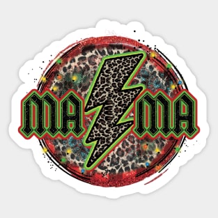 MAMA Lightning Bolt Sticker